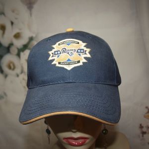2004 Saint Louis Rams Hat 10th Anniversary NFL Edward Jones Dome Baseball Cap